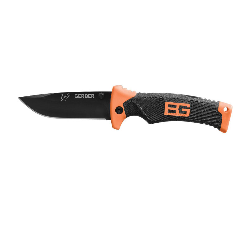 Складной нож Gerber Bear Grylls Folding Sheath Knife, FE, Black, блистер, 31-002947