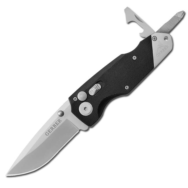 Складной нож Gerber Obsidian, прямое лезвие, блистер, 22-41021
