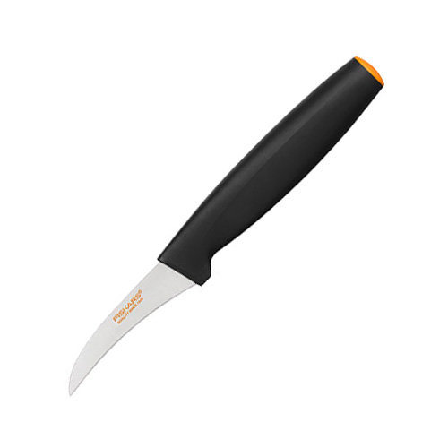 Нож Fiskars Functional Form для чистки с изогнутым лезвием 1014206