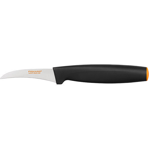 Нож Fiskars Functional Form для чистки с изогнутым лезвием 1014206