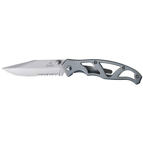 Складной нож Gerber Paraframe I, серрейторное лезвие, блистер, 22-48443